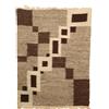 Tappeto Vintage 172x128cm Lana Italia '900 Complemento arredo Marrone