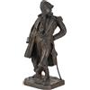 Scultura Antica Il Maresciallo Ney G. Domenico Grandi Fine '800 Bronzo