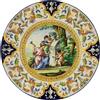 Piatto da Parata Neorinascimentale | Antiquariato Ceramiche antiche
