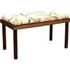 Panca Vintage Italia Anni 60 Legno impiallacciato Jacaranda Espanso