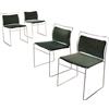 Sedie Design Takaham Gavina Anni 70 Metallo cromato Sedute imbottite