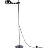 Lampada Vintage da Terra Anni 60-70 Metallo Cromato Illuminazione