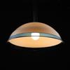 Lampada Soffitto Vintage Toso Anni 80 Metallo smaltato Vetro Murano