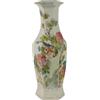 Vaso Antico Balaustro Porcellana Cina Anni 20 Dipinto Smalti policromi