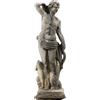 Statua Antica da Giardino in Graniglia Apollo Italia XX Secolo