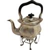 Samovar Antico Argento Inglese Birmingham 900 Teiera Argenteria antica