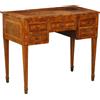 Toilette Neoclassica Antica Acero Noce con Cassetti Italia '700