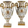 Due Vasi Porcellana Napoleone III Francia Napoleone III Antiquariato