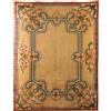 Tappeto Antico Pechino Déco Cotone Nodo Grosso 340 x 270 cm