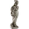 Statua da Giardino Antica in Gesso Allegoria della Primavera '900