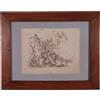 Disegno Antico James Thornhill '700 La nascita di Venere Tecnica Mista