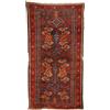 Tappeto Vintage Beluchi Iran Lana a Nodo Fine Fabbricazione Manuale
