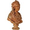 Scultura Antica Terracotta Madame du Barry Neoclassico '700 Ceramiche