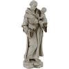 Statua Antica Sant'Antonio da Padova Metà '800 Porcellana Capodimonte