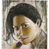 Dipinto Contemporaneo Femminile Olio su tela Danilo Martinis 2001