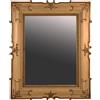 Specchiera Antica Stile Eclettico inizio '900 Legno Intagliato Dorato