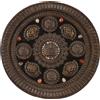 Placca Parietale in Legno Nepal Prima Metà del XX secolo Antiquariato
