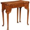 Tavolino Antico da Gioco Barocchetto Terzo Quarto 700 Legno Acero Noce