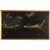 Dipinto Mare in Tempesta di Jan Peeters | Pittura antica Quadro