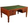 Scrittoio Antico 'Patent hetwood' fine '800 Legno di Mogano Cassetti