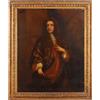 Dipinto Ritratto maschile con Veste a Fiori Arte Pittura Antica