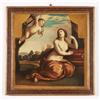 Dipinto con Venere e Cupido Olio su Tela '700 Arte Pittura antica