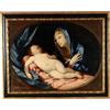 Madonna in Adorazione del Bambino Dormiente Copia da Guido Reni