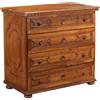 Cassettone Stile Barocco Antico Noce Italia XX secolo