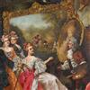 Dipinto Antico '800-'900 Il Ritratto della Regina Pittura Olio su Tela