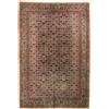Tappeto Vintage Tabriz Iran Cotone Lana Nodo Grosso Fabbricato a Mano