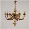 Lampadario in Stile Neoclassico Antico Italia metà XX secolo