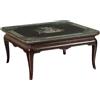 Tavolino Antico Gusto Cinese '900 Legno Esotico Intagliato Laccato