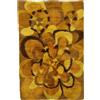 Tappeto Vintage Meccanico Lana Cotone Nodo Medio 195 x 130 cm