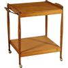 Carrello Vintage Anni 60 Legno Faggio Massello Impiallacciatura Teak