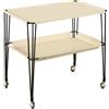 Carrello Vintage di Servizio Italia Anni 60 Arredo Metallo smaltato