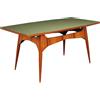 Tavolo Anni 60 | Modernariato Tavoli in legno Piano in vetro