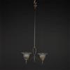 Lampada Soffitto Vintage Anni 40-50 Ottone Vetro Lampade italiane
