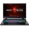 Acer Nitro 17 AN17-41-R2VK AMD Ryzen™ 7 7840HS Computer portatile 43,9 cm (17.3) Quad HD 16 GB DDR5-SD - TASTIERA QWERTZ