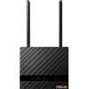 ASUS 4G-N16 router wireless Gigabit Ethernet Banda singola (2.4 GHz) Nero"