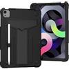 KEYWANTS Custodia per iPad Air 4/5 (2020/2021), 10,9 pollici, in silicone, con supporto a T, colore: nero