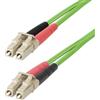StarTech.com Cavo in Fibra Ottica Multimodale da LC a LC (UPC) OM5 da 5m, Cavo Patch Duplex LOMMF 50/125µm LSZH, VCSEL, 40G/100G, Bretella ottica, Bassa perdita di Inserzione (LCLCL-5m-OM5-FIBER)