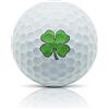 SWVL Sports Decalcomanie per marcatura di palline da golf a forma di quadrifoglio