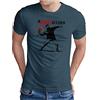 OM3® Love Stencil Banksy - Maglietta da uomo R-Love-UTION Urban Street Art Revolution - S - 5XL, Denim (#1404), XL