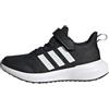 adidas Fortarun 2.0 Cloudfoam Elastic Lace Top Strap, Sneakers, Unisex - Bambini e ragazzi, Core Black Ftwr White Core Black, 33 EU