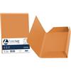 FAVINI 25 cartelline 3 lembi LUCE 200gr 24,5x34,5cm arancio FAVINI