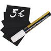 SECURIT Set 20 TAG nere 5,2x7,4cm (A8) Securit