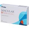 SOOFT ITALIA SpA Macular B Forte 20 compresse - Integratore luteina, zeaxantina & vitamine per macula e retina