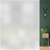 DIFIT Pellicola per Vetri Finestre, Pellicola Privacy Finestre Scintillante Satinata Elettrostatica Riutilizzabile Anti-UV Decorativa per Camera da Letto, Bagno e Ufficio (30x200 cm)