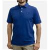 Blauer Polo Pique' M/M Blu Royal Uomo