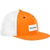 Salomon Trucker Cappellino Trail Running Escursionismo MTB Unisex Piatto, Stile audace ma versatile, Contenuto riciclato, Comfort e traspirabilità, Arancione, S/M